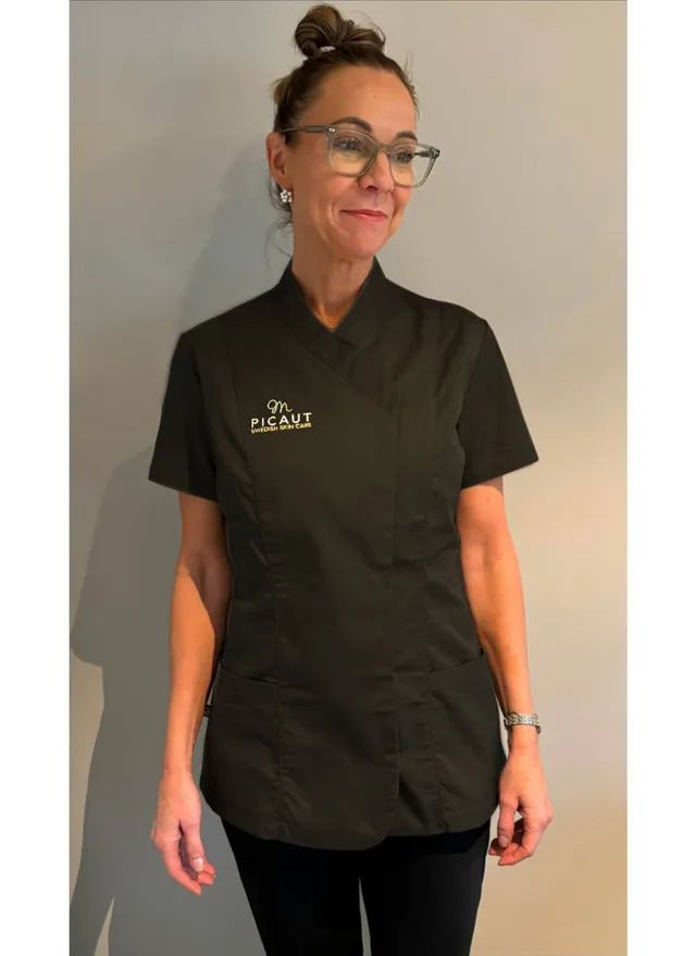 M Picaut Arbetsrock arbeidskittel svart uniform