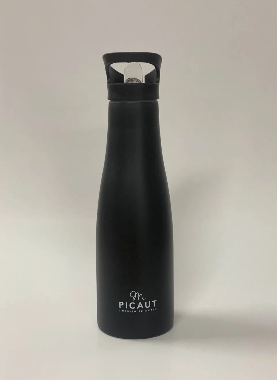 M Picaut vannflaske metall 630 ml med tut