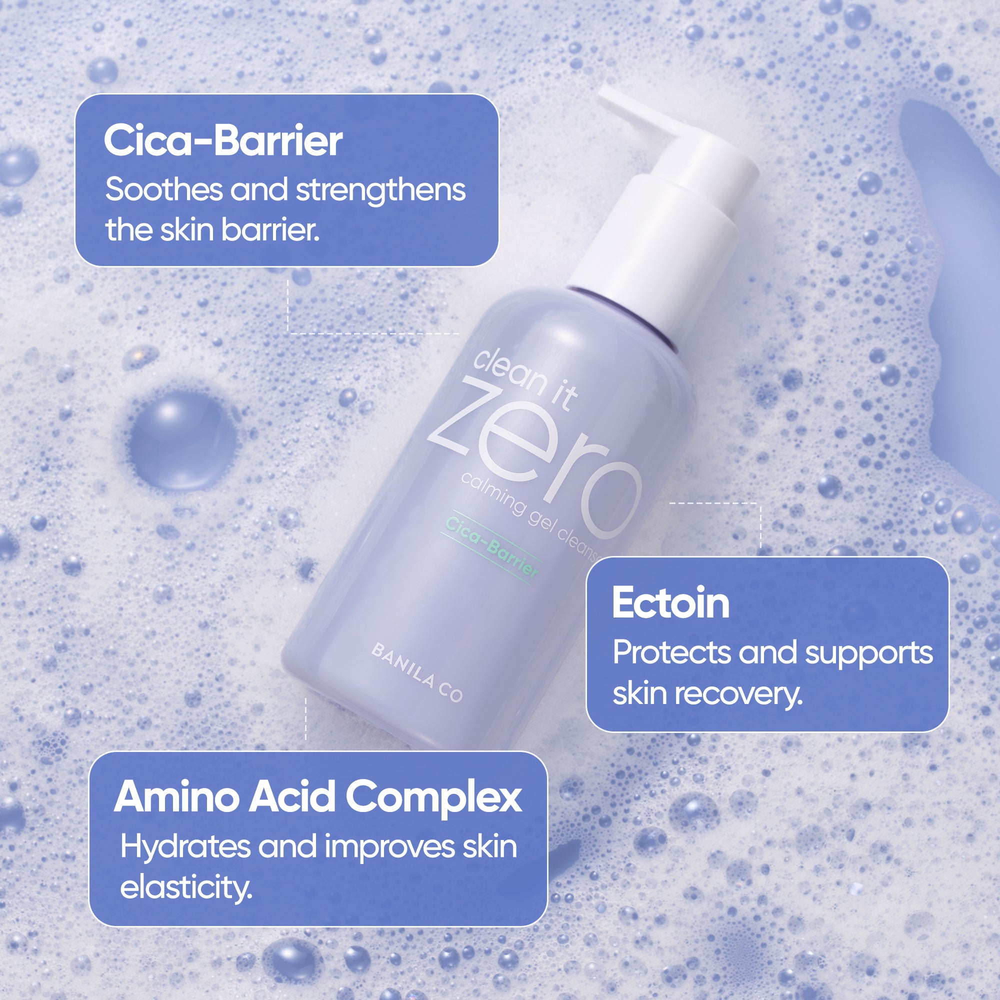 Banila Co Clean It Zero Calming Gel Cleanser rensegel mild