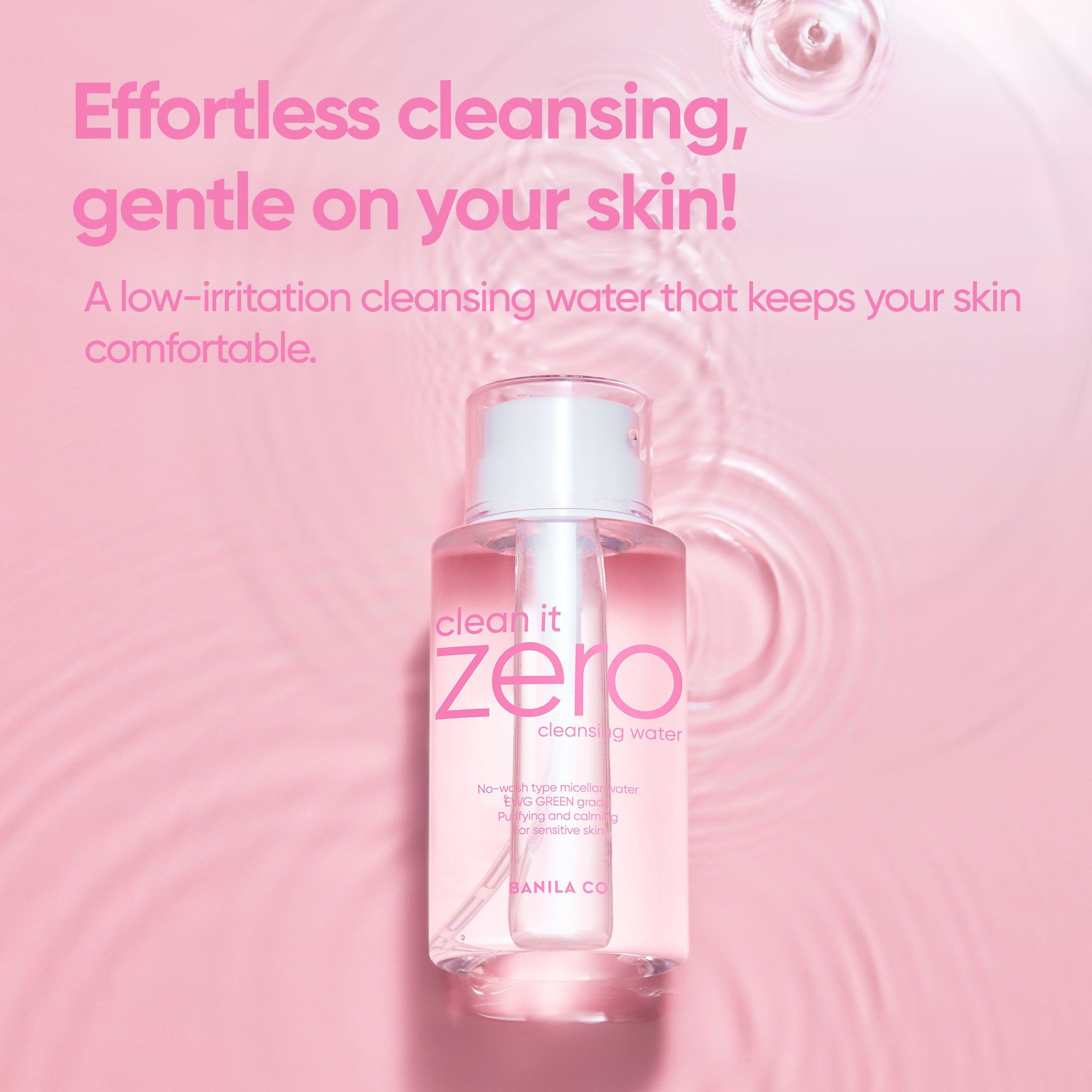 Banila Co Clean It Zero rensevann 310 ml uten parfyme