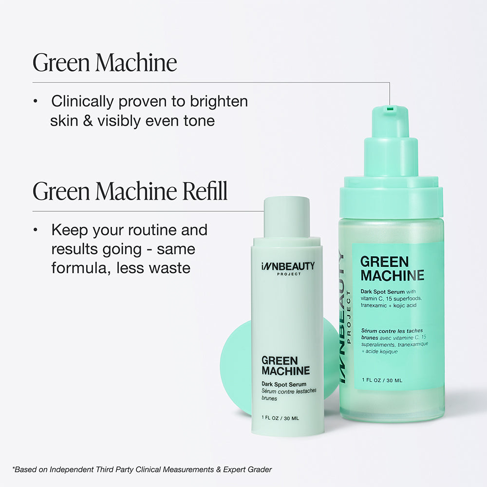 Innbeauty Project Green Machine serum refill set vitaminolje