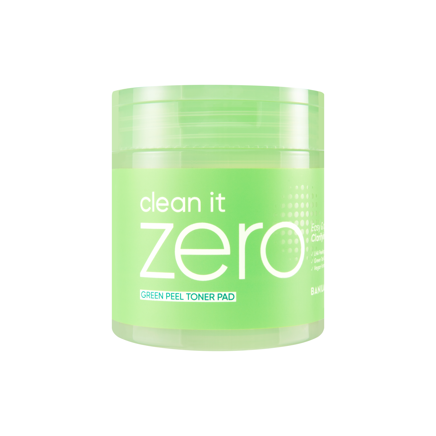 Banila Co Clean It Zero Green Peel toner pads 70 stk fet hud