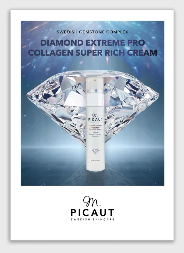 M Picaut Diamond Extreme Pro Collagen plakat 50x70