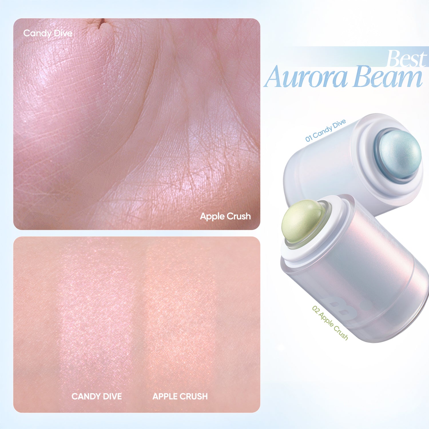 Banila Co Romantic Blush highlighter stick 02 Apple Crush