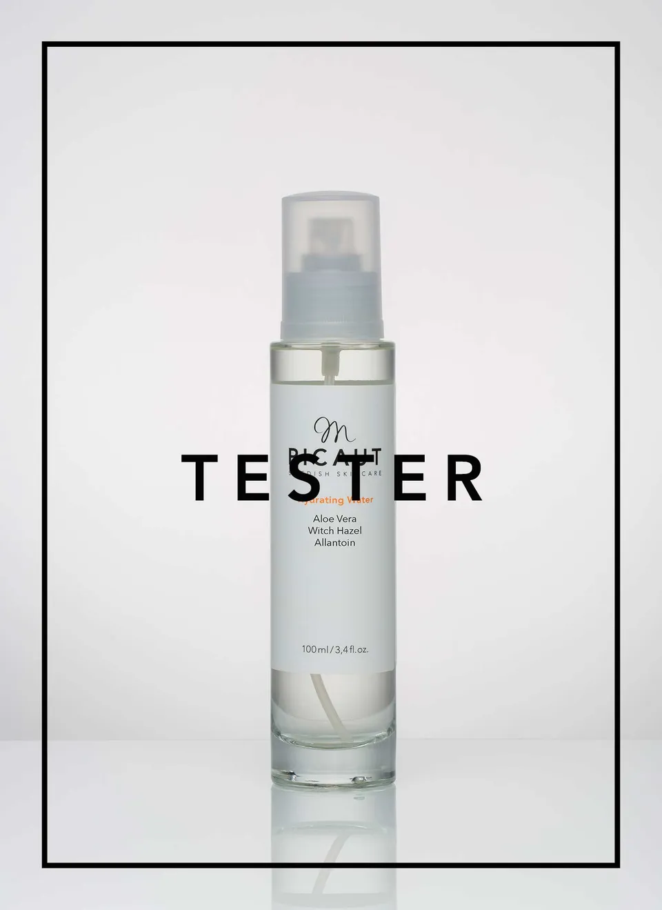 M Picaut Hydrating Water ansiktsvann 100 ml tester mild