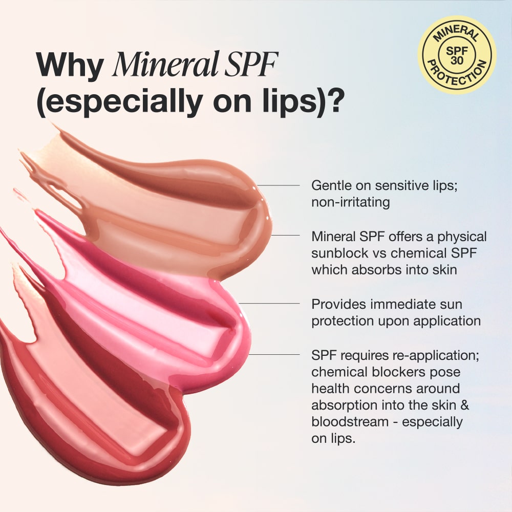 Innbeauty Project Sun Balm SPF 30 leppepomade Latte