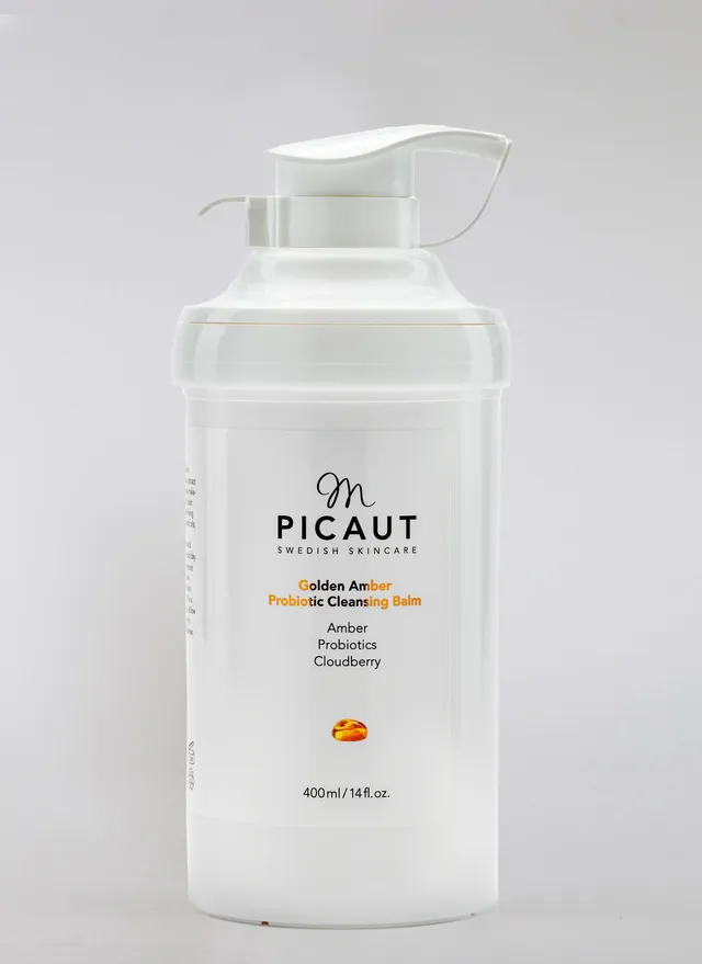 M Picaut Golden Amber Probiotic Cleansing Balm rensebalm 400 ml