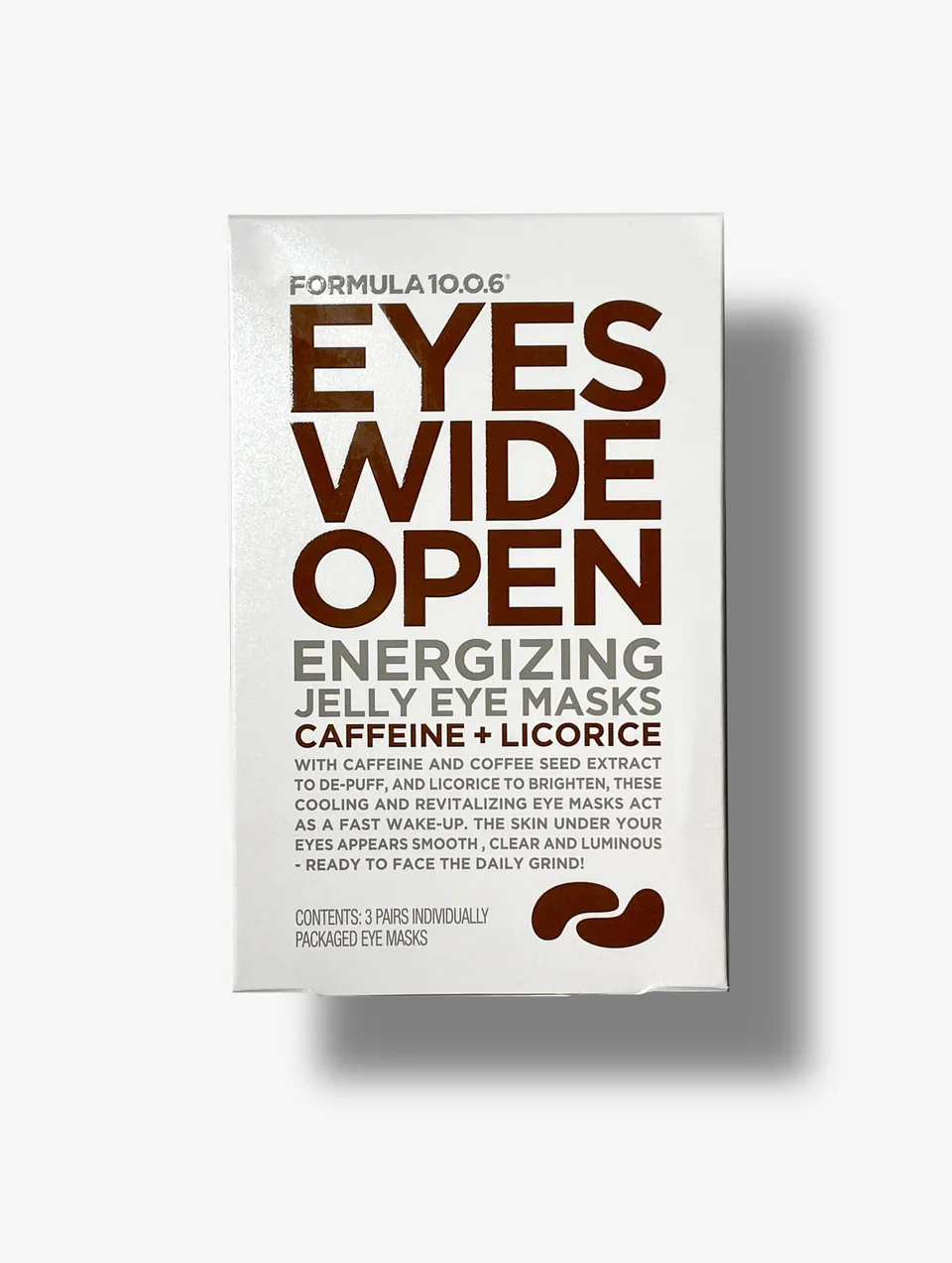 Formula 10.0.6 Eyes Wide Open øyemaske koffein mot kviser