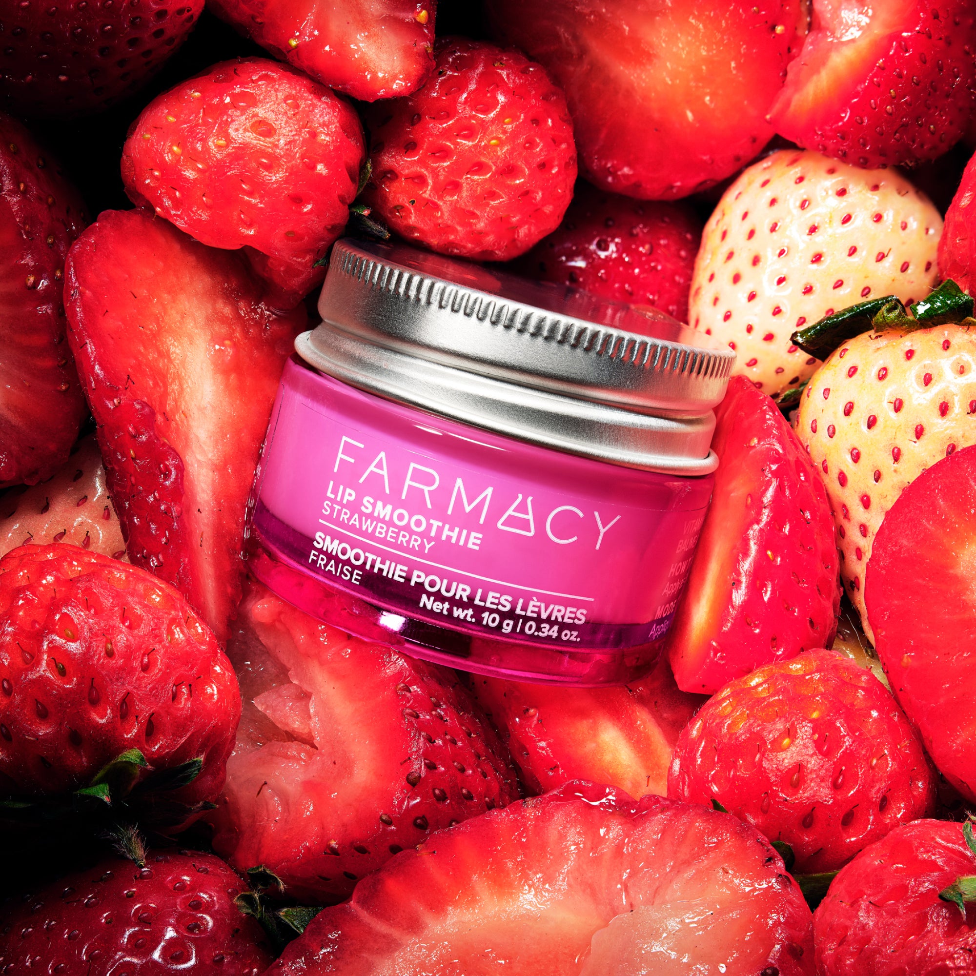 Farmacy Strawberry Peptide leppebalm jordbær