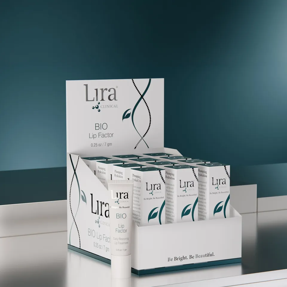 Lira Clinical BIO Lip Factor leppepleie sitrus 12-pakk