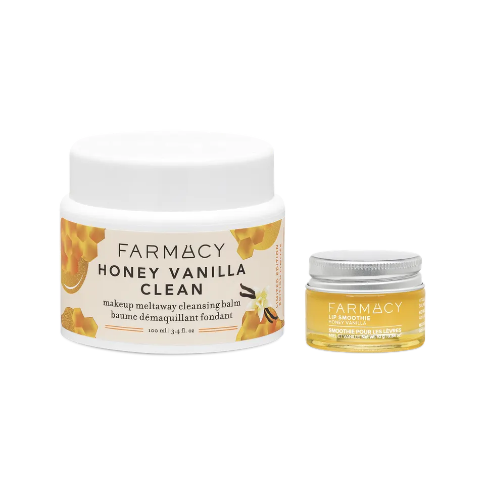 Farmacy Honey Vanilla Clean Duo rensesett gavesett