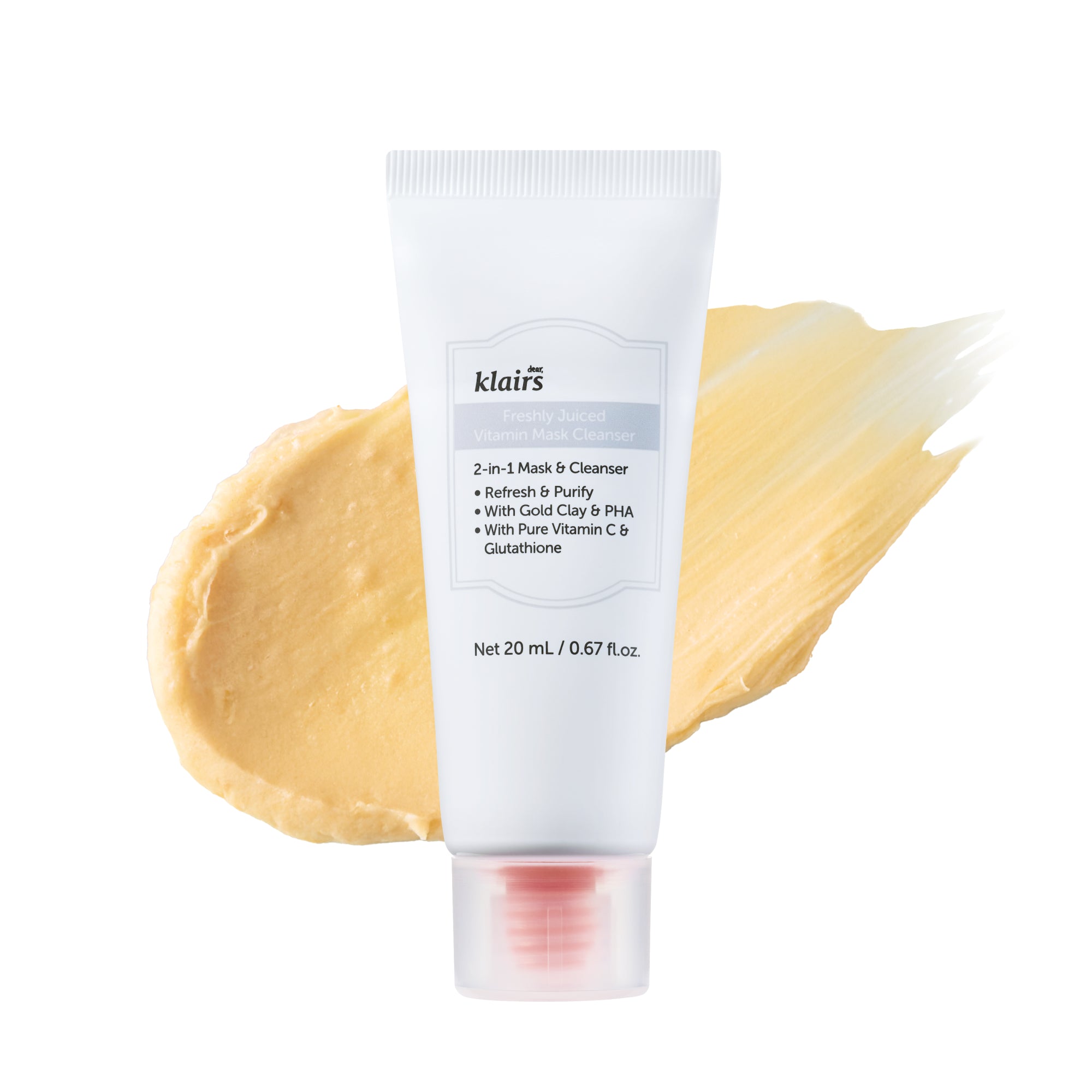 Klairs Freshly Juiced Vitamin Mask rensemaske 150 ml mot kviser