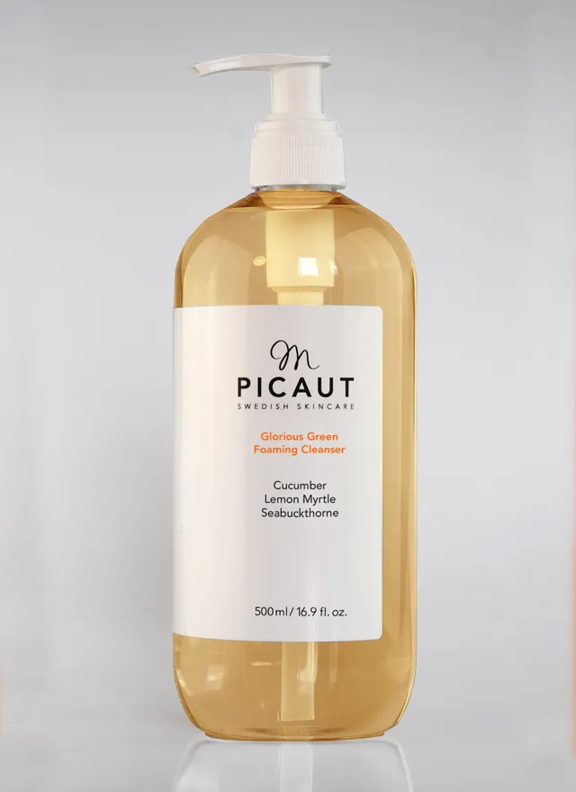 M Picaut Glorious Green skumrens 500 ml fet hud