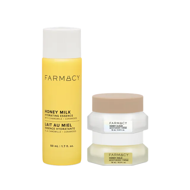 Farmacy Honey Barrier Trio gavesett sensitiv hud