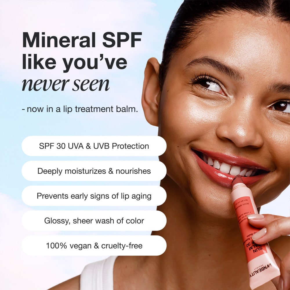 Innbeauty Project Sun Balm SPF 30 leppepomade Latte
