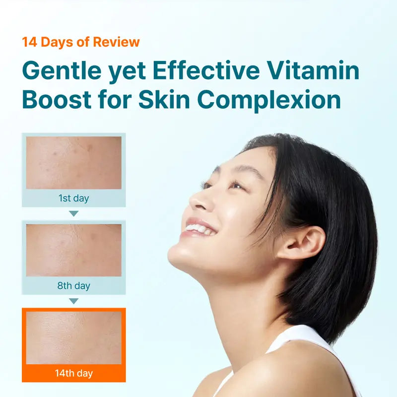Dear, Klairs Freshly Juiced C Drop + E Mask Set serum glød