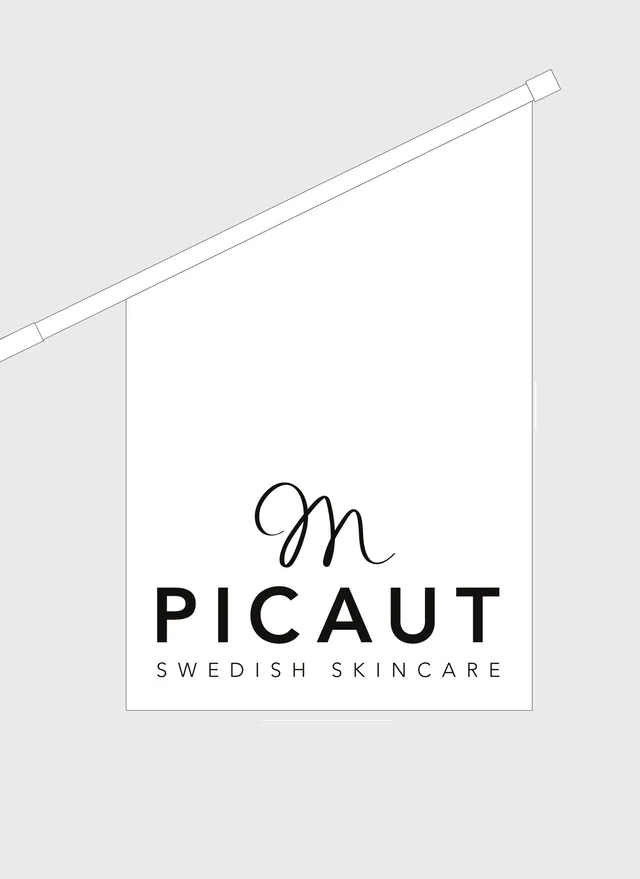 M Picaut flagga vindtålig utendørs
