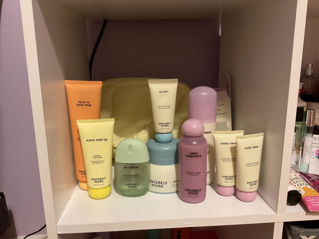 Sincerely Yours Clear Intentions toner uren hud