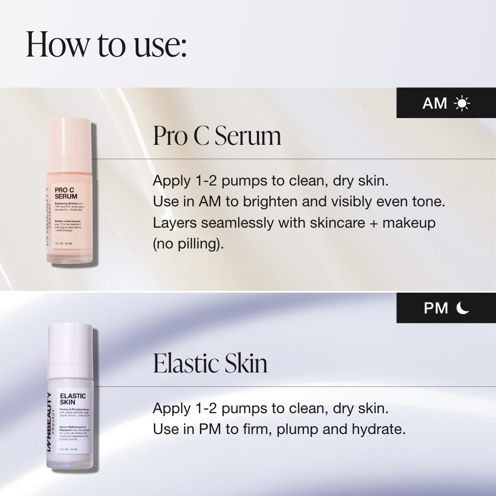 Innbeauty Project Bright Firm Serum Duo serumsett for glød