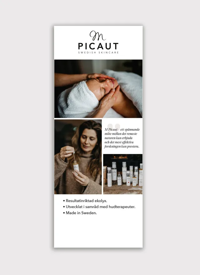 M Picaut Natur rollup 80x200cm trykkfil butikk
