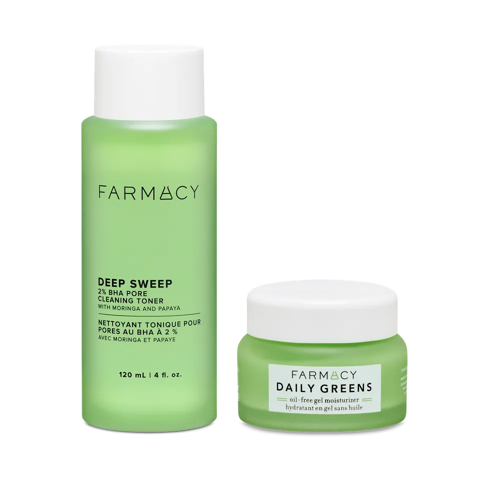 Farmacy Clean Complexion Duo sett Gift Set glød