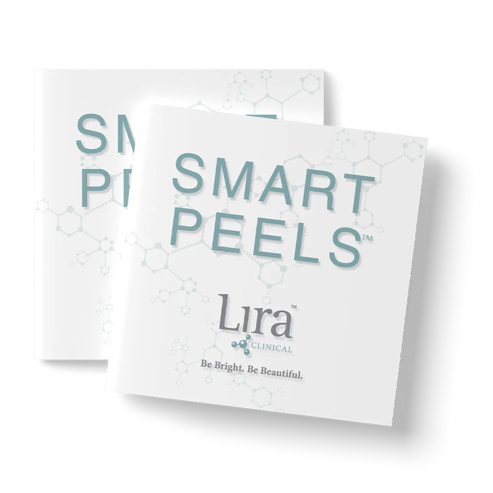 Lira Clinical Smart Peels brosjyre 25-pakning klinikkinfo