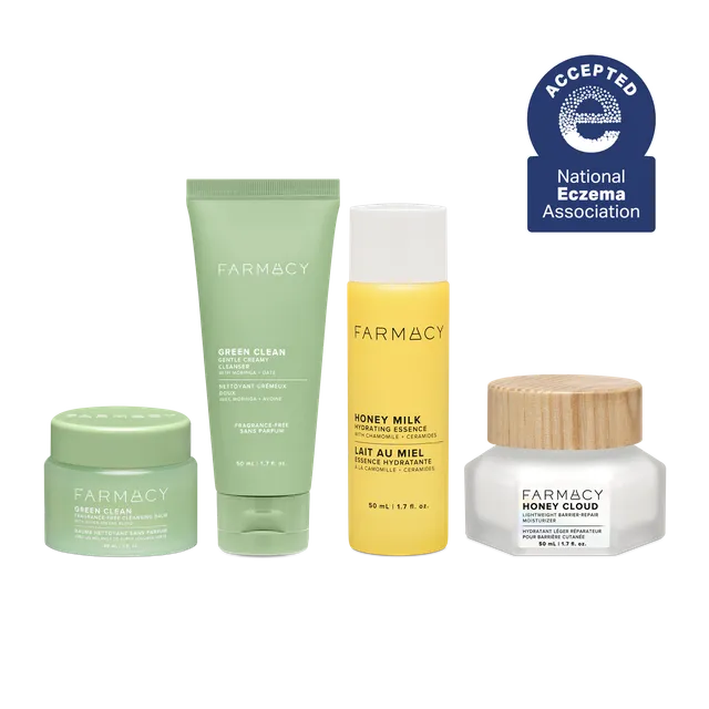 Farmacy Sensitive Skin Glow Routine Kit sensitiv hud