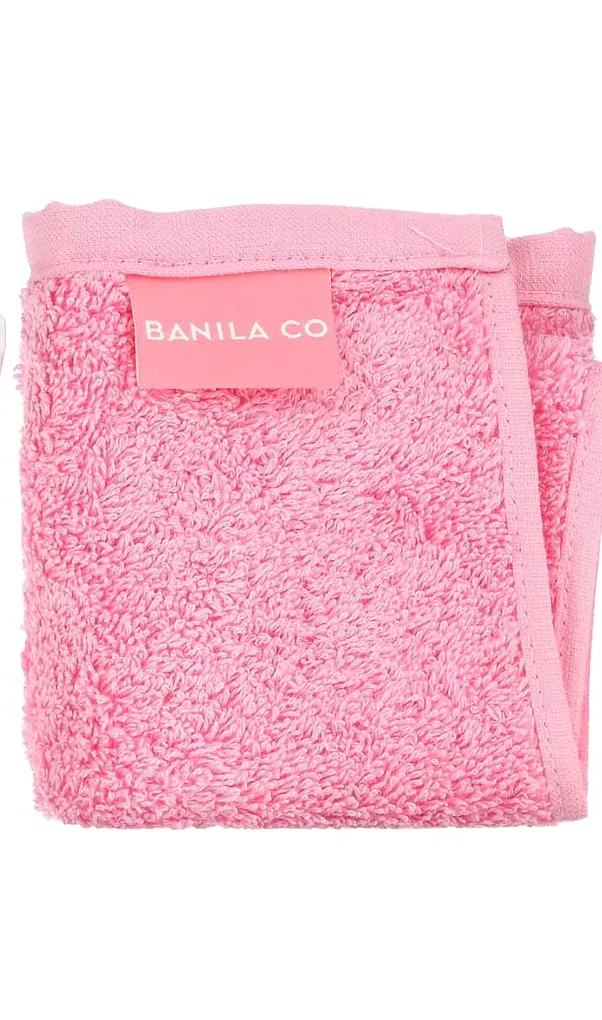 Banila Co Pink håndkle mykt til rens