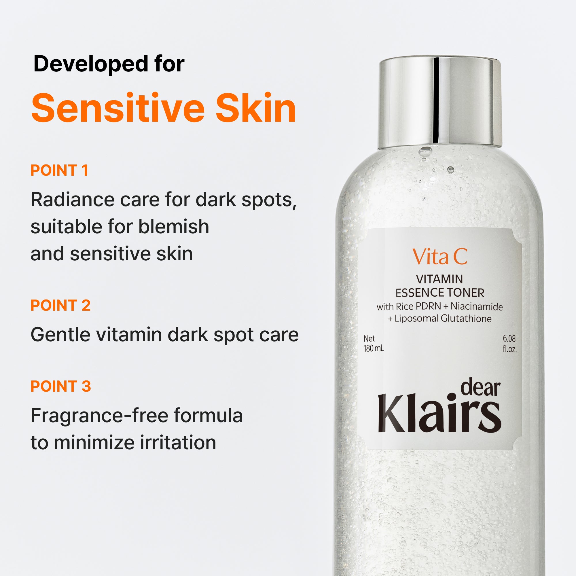 Dear Klairs Freshly Juiced Vitamin Essence Toner 30 ml