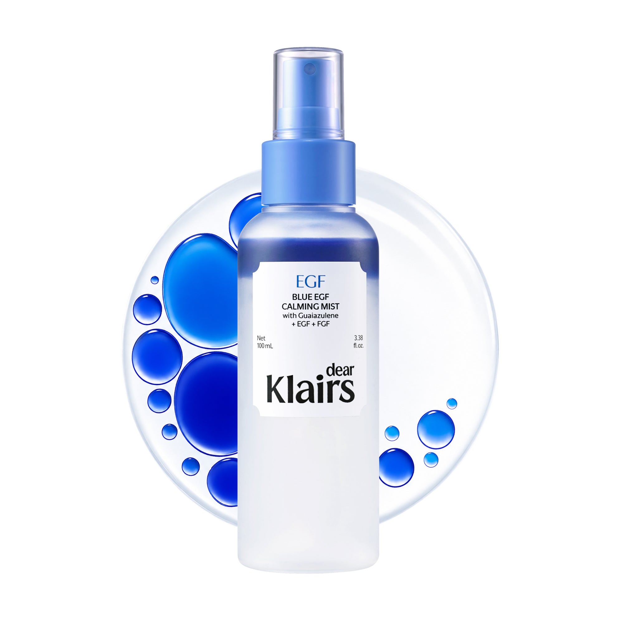 Dear Klairs EGF Ultimate Summer Repair Set hudpleiesett blå