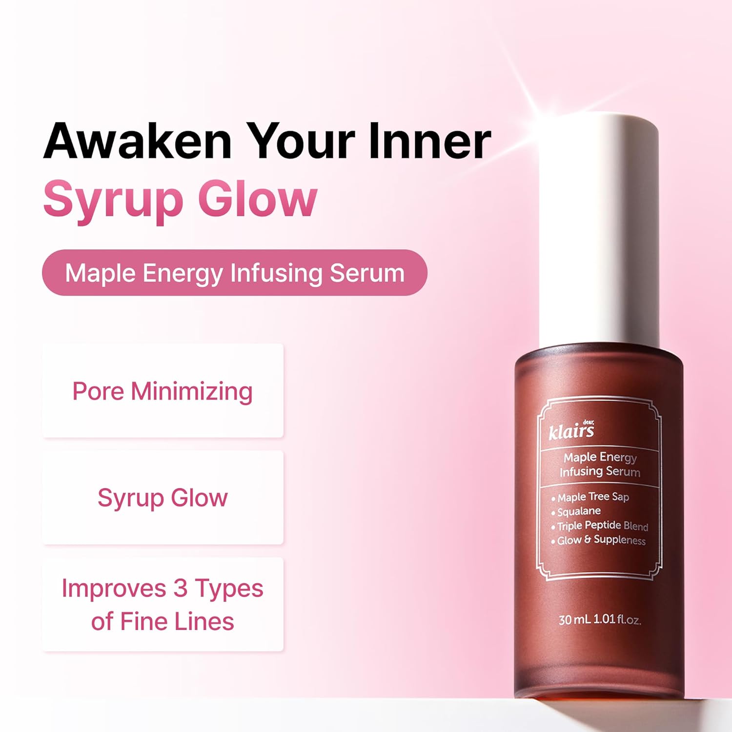 Klairs Maple Energy Slow Aging hudpleiesett tørr hud glow