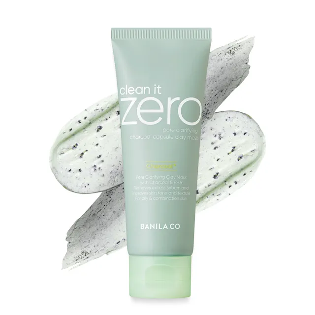 Banila Co Clean It Zero Charcoal Capsule leirmaske mot kviser