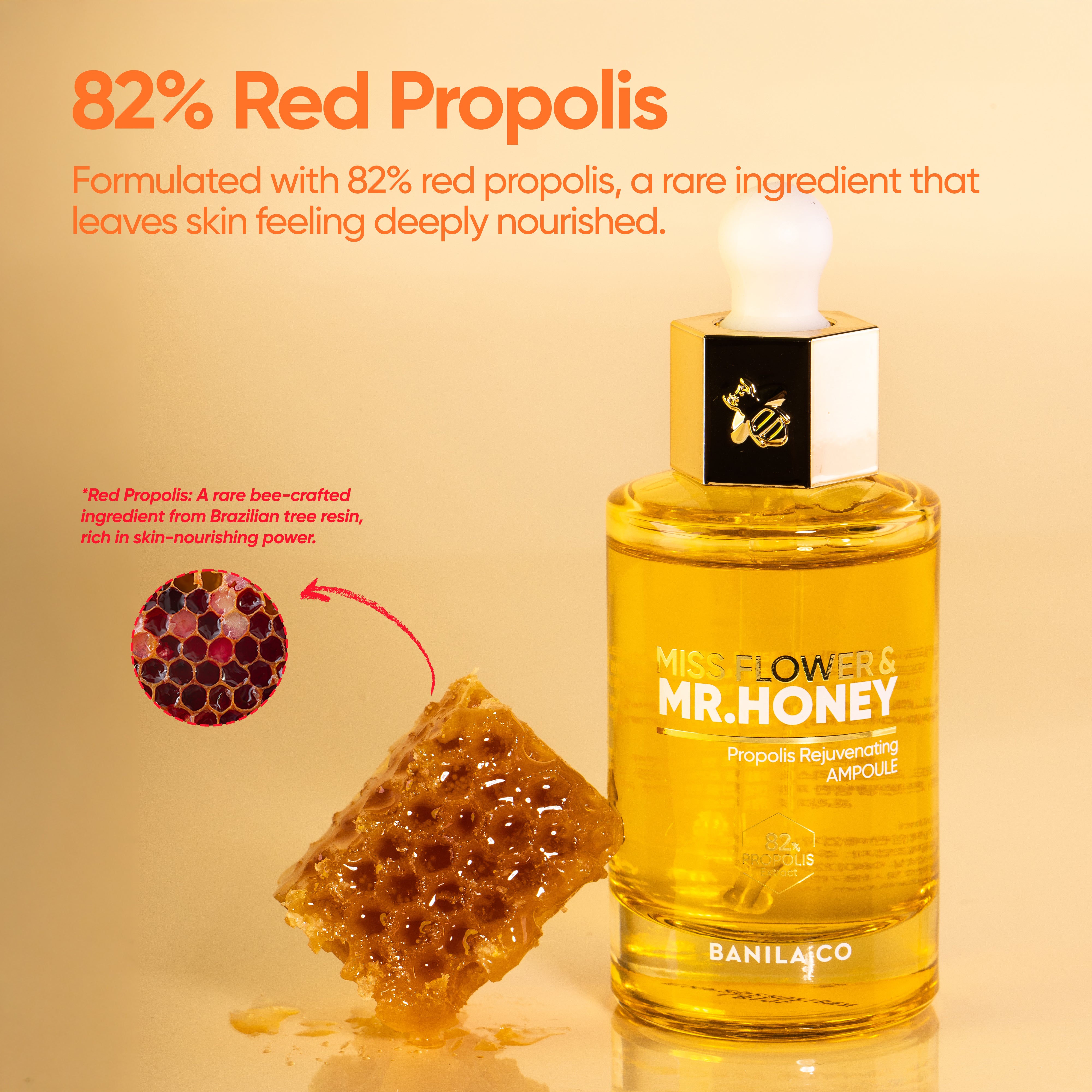 Banila Co Miss Flower & Mr Honey Propolis Rejuvenating ampulle 50 ml