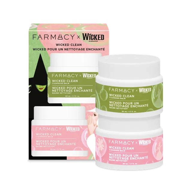 Farmacy WICKED Clean Kit rensebalsam 2 x 50 ml mild rens