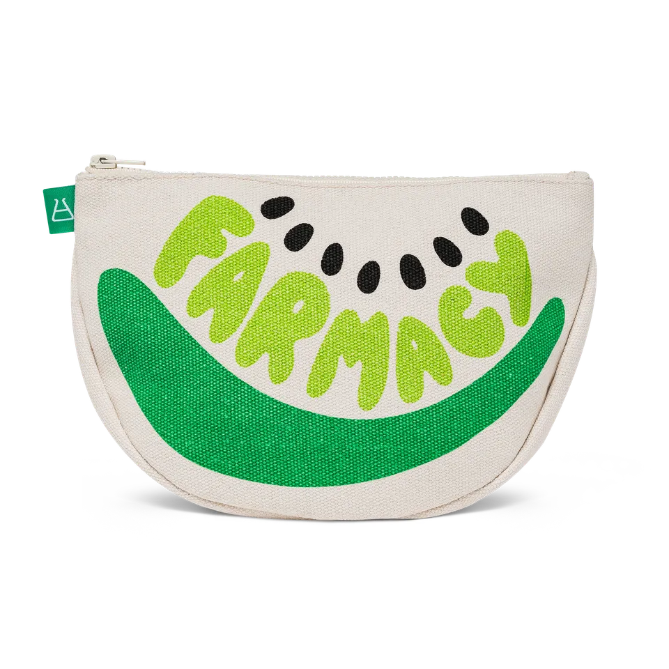 Farmacy Fruit Slice Essentials Pouch sminkepung canvas
