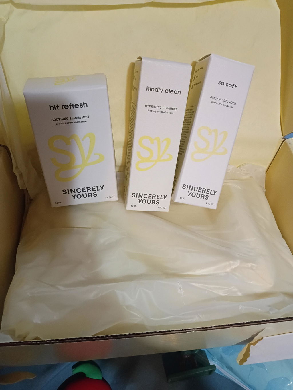 Sincerely Yours Fresh Starter Set startsett 3 steg mot kviser
