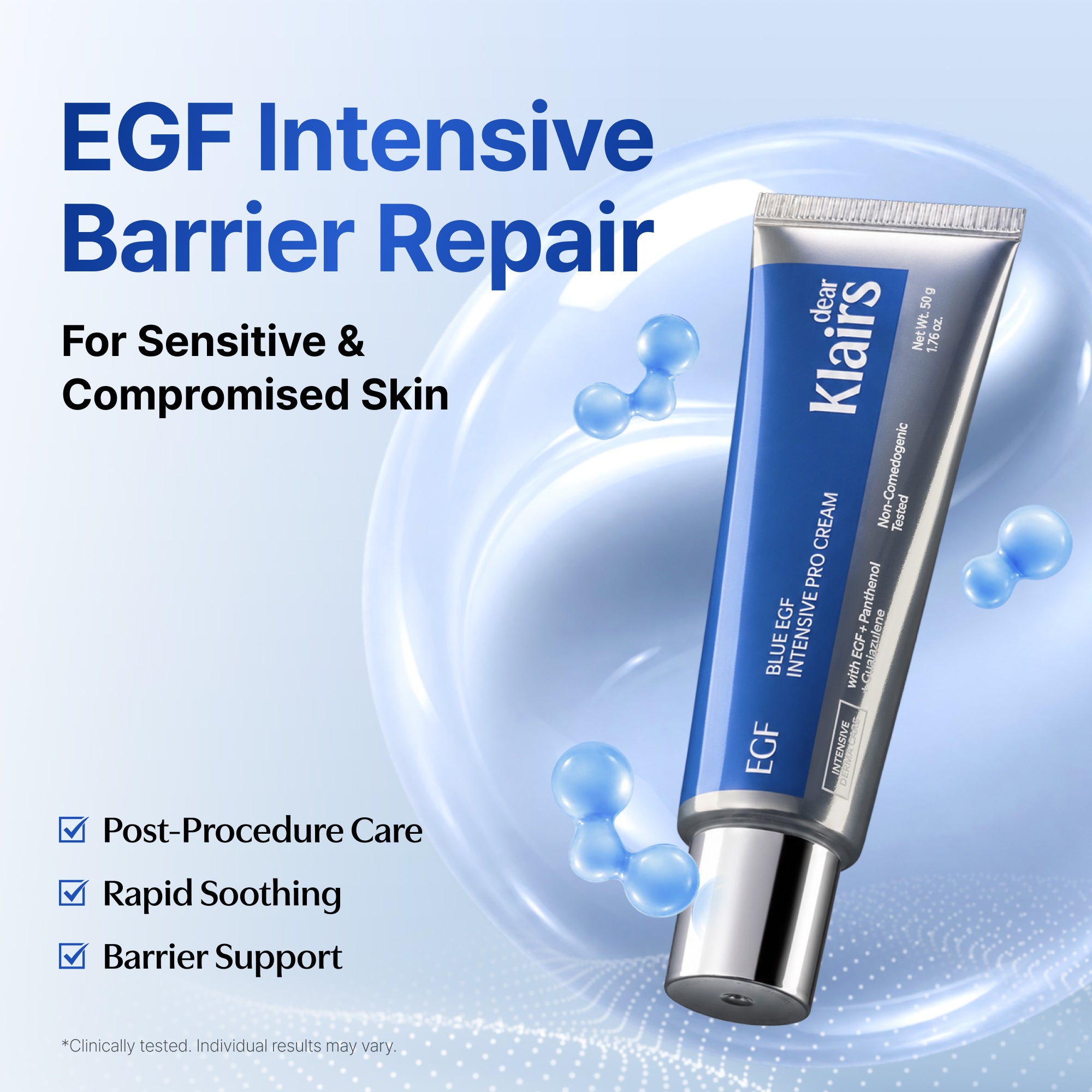Dear Klairs Blue EGF Duo serum 50 ml + krem 50 g EGF