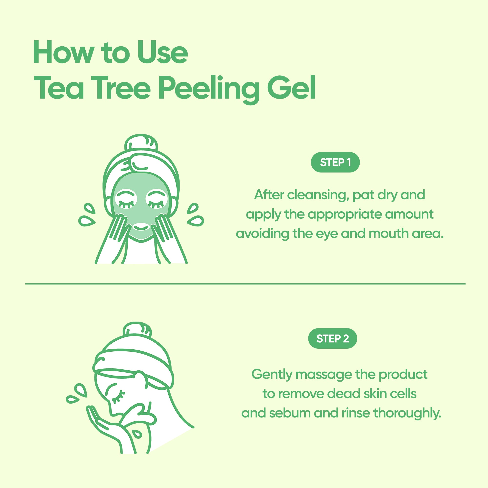 Banila Co Clean It Zero Tea Tree peelinggel mot kviser