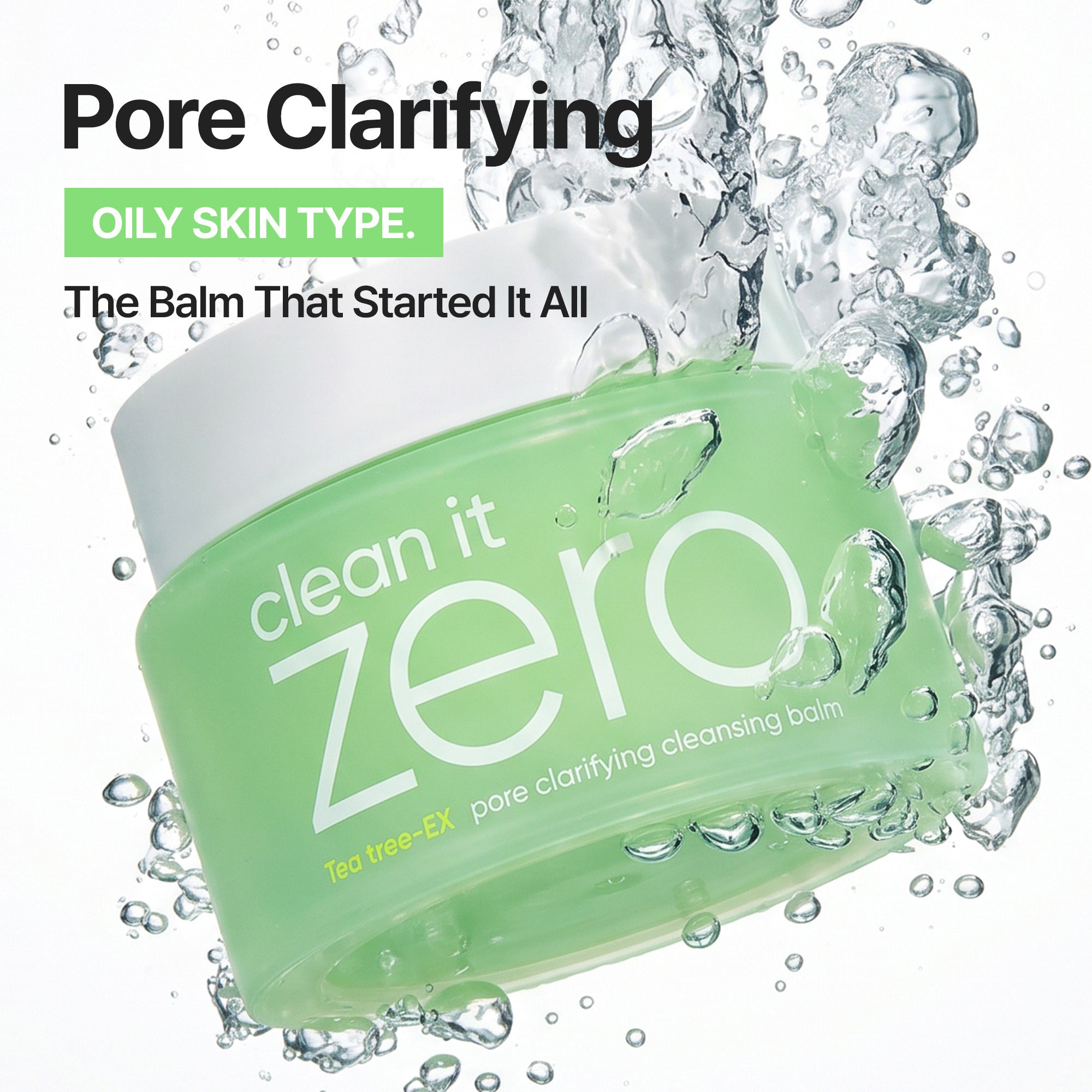 Banila Co Clean It Zero Tea-Tree rensebalm 100ml fet hud