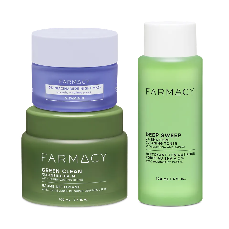 Farmacy Pore-Fect Trio hudpleiesett gavesett porer