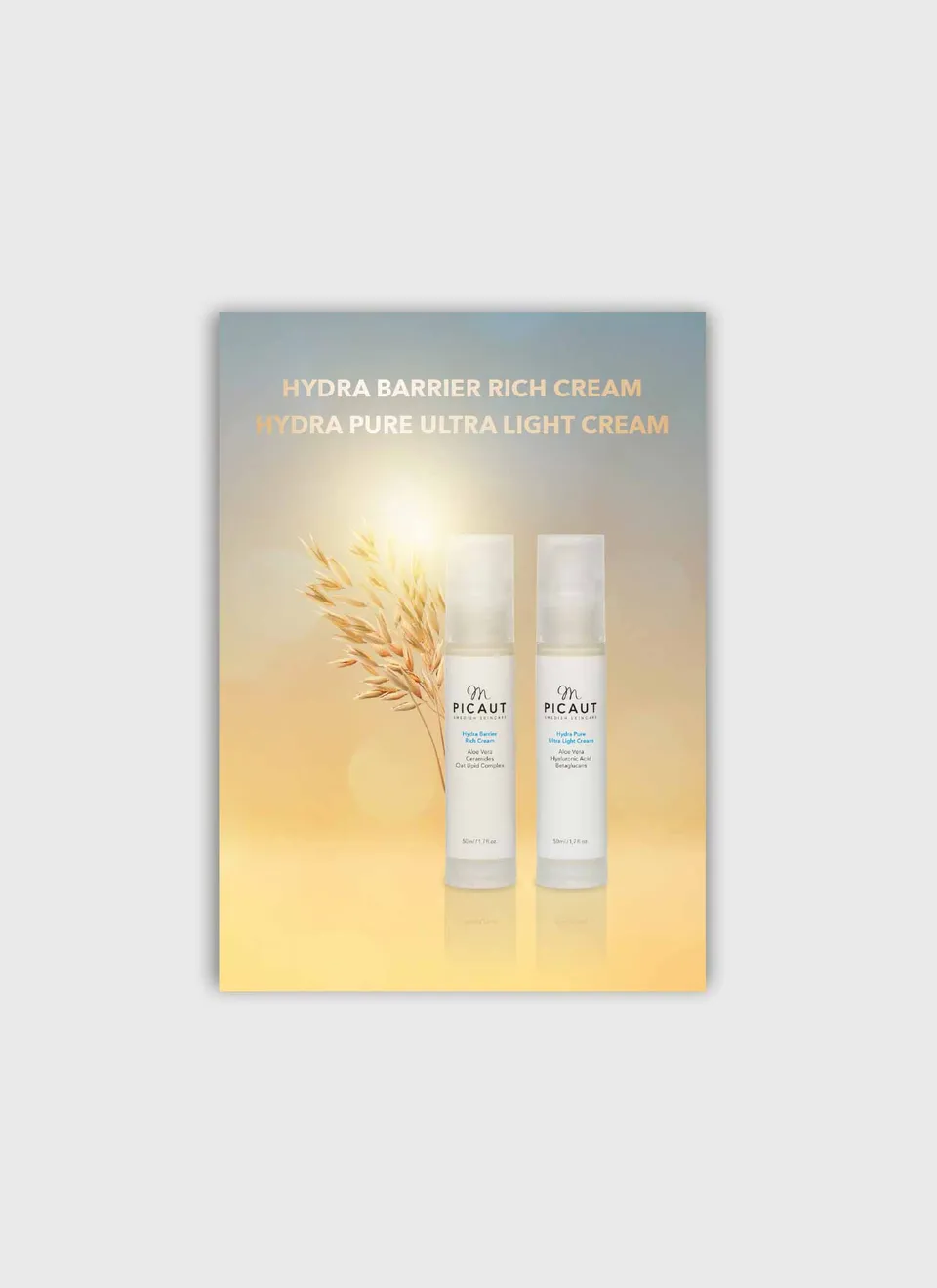 M Picaut Hydra Pure & Hydra Barrier postkort 10 stk