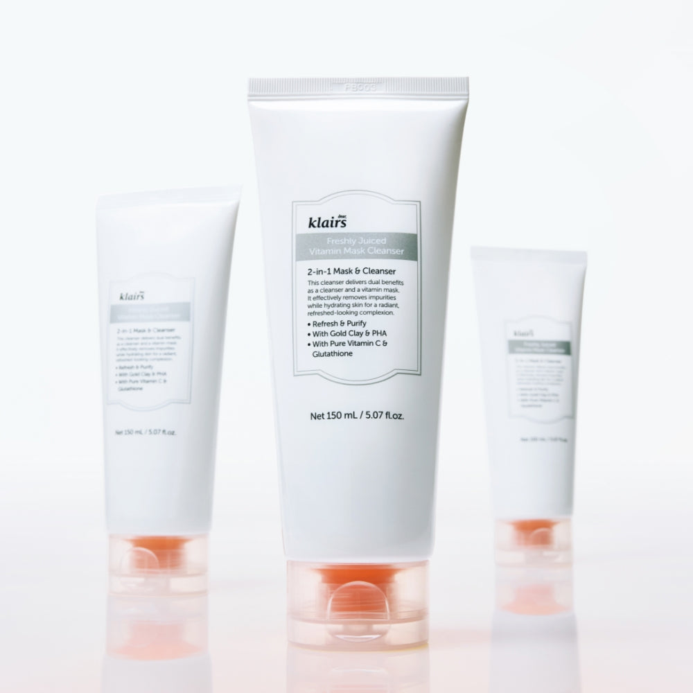 Klairs Freshly Juiced Vitamin Mask rensemaske 150 ml mot kviser