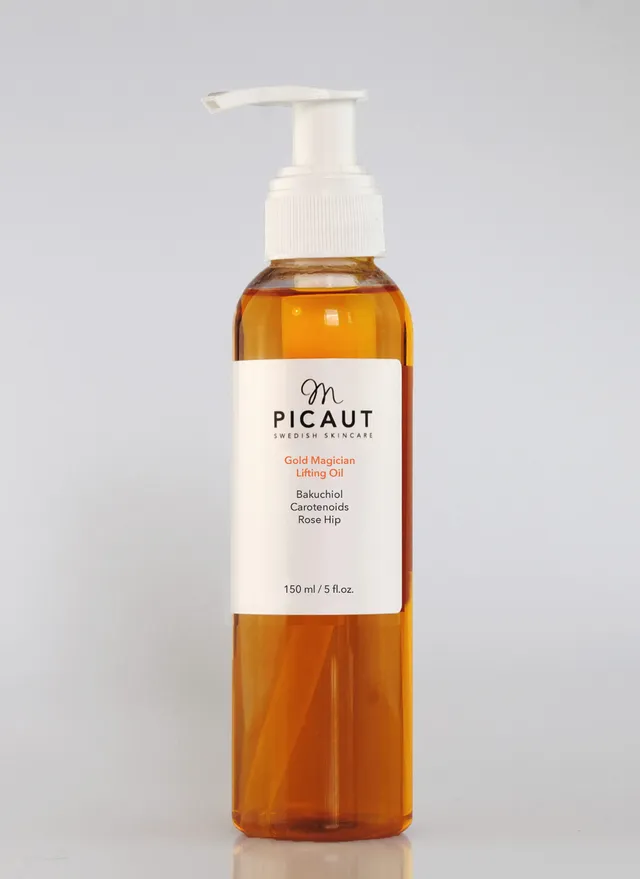 M Picaut Gold Magician olje 150 ml fasthet
