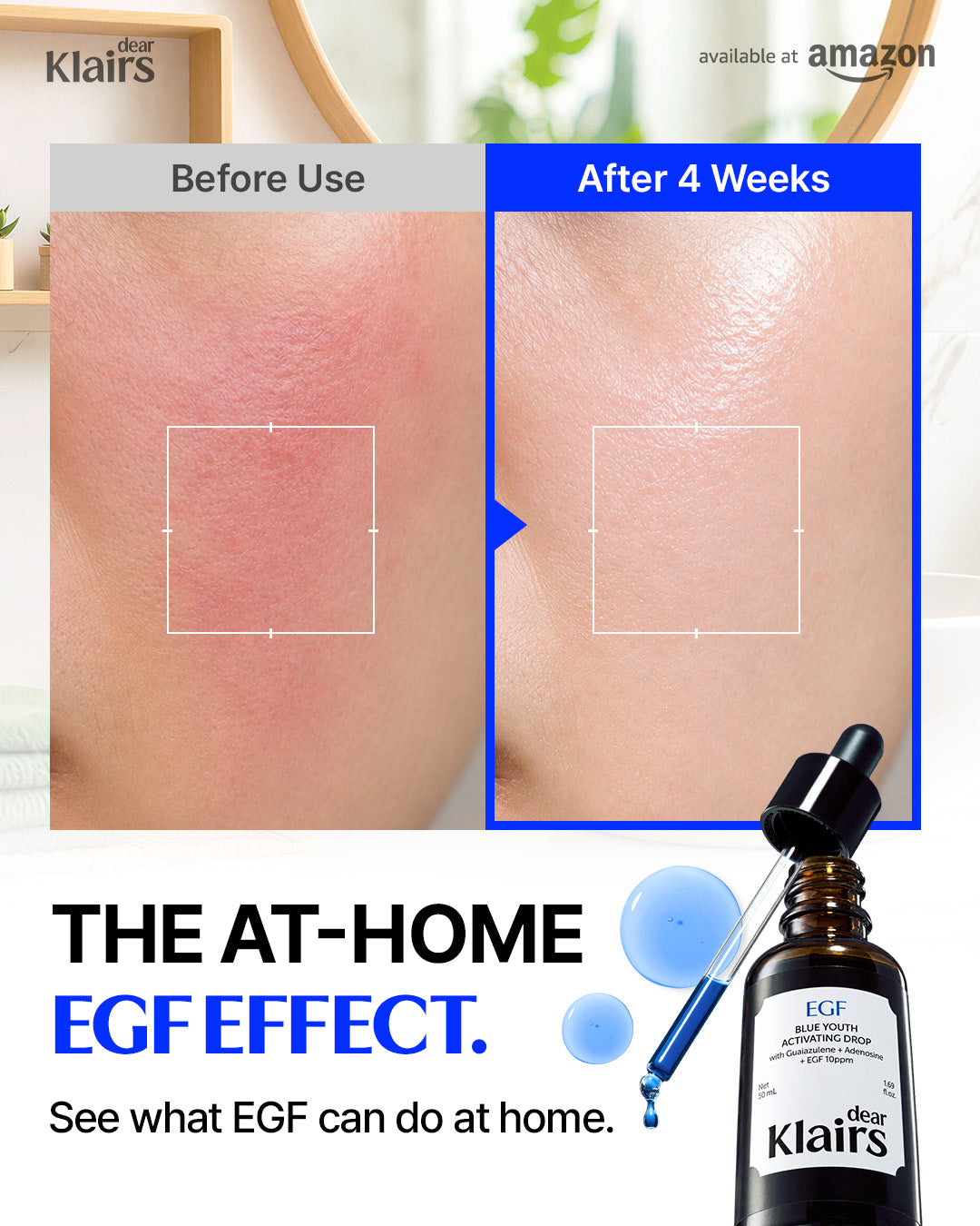 Dear Klairs Blue Youth Activating Drop EGF-serum beroligende