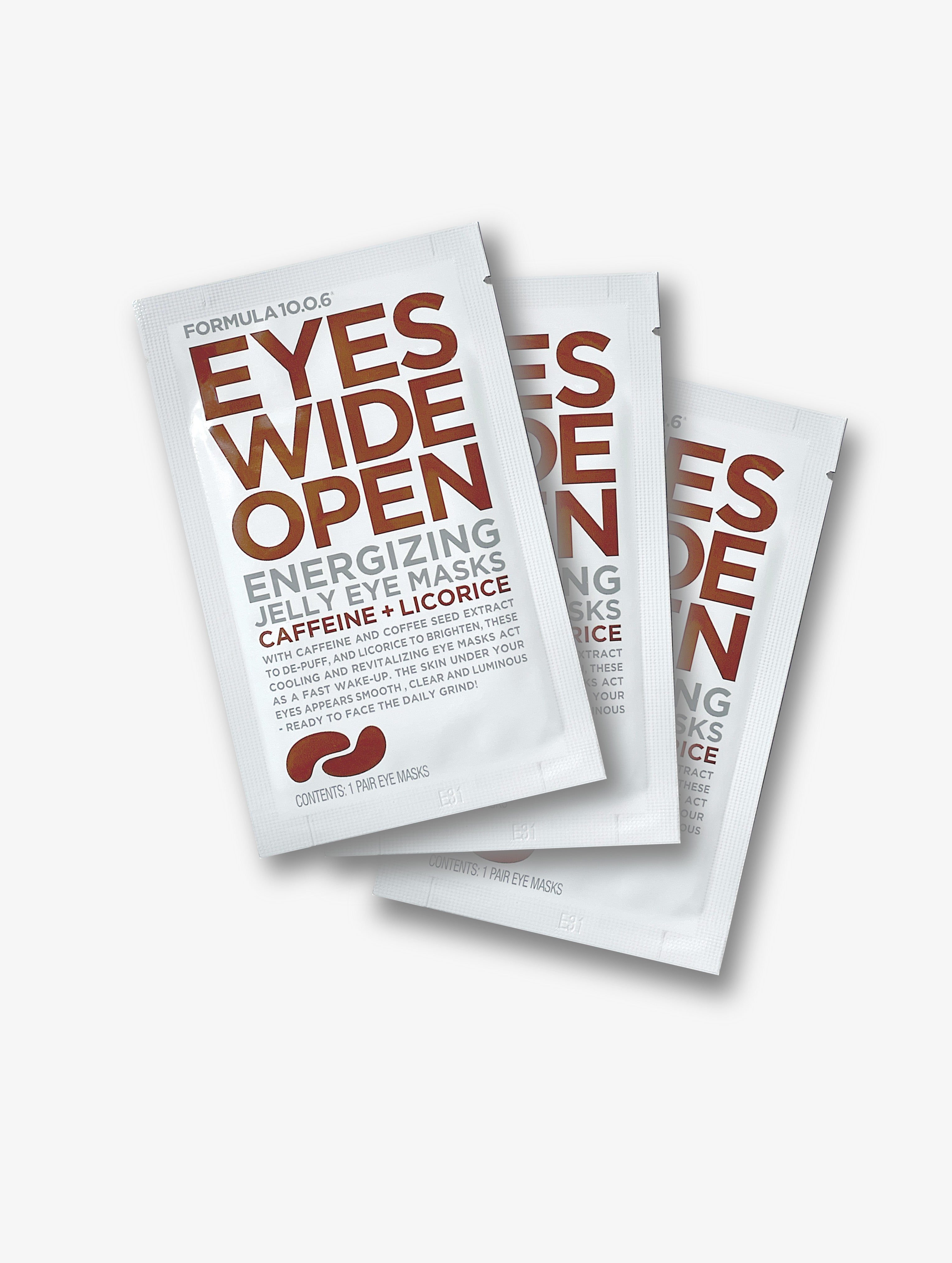 Formula 10.0.6 Eyes Wide Open øyemaske koffein mot kviser