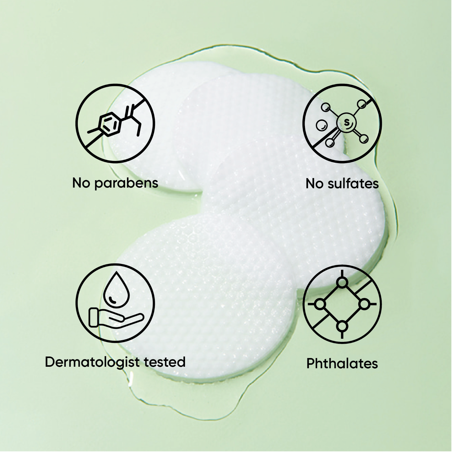 Banila Co Clean It Zero Green Peel toner pads 70 stk fet hud