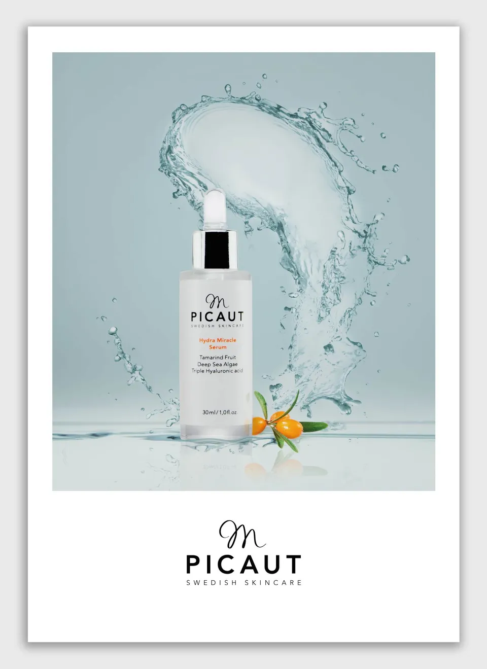 M Picaut Hydra Miracle Serum plakat 50x70