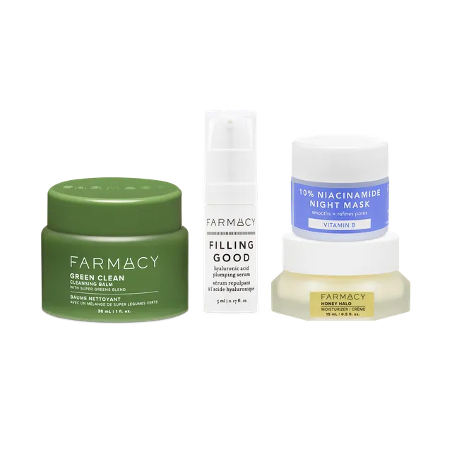 Farmacy Glow Tomorrow Kit hudpleiesett Gift Set glød