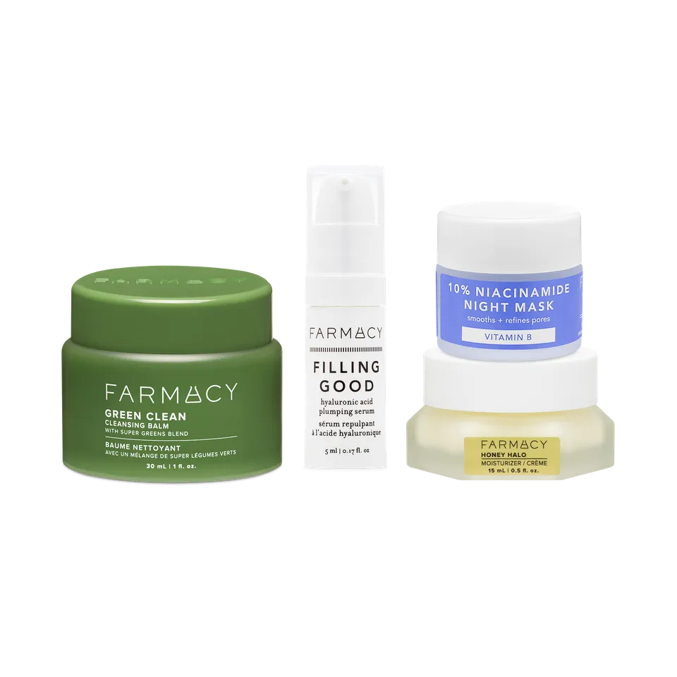 Farmacy Glow Tomorrow Kit hudpleiesett Gift Set glød