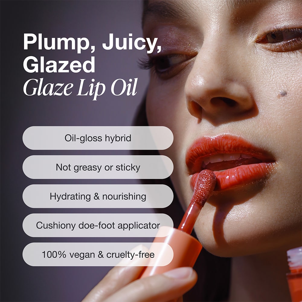 Innbeauty Project Latte Lips Glaze Duo leppeolje 2-pak